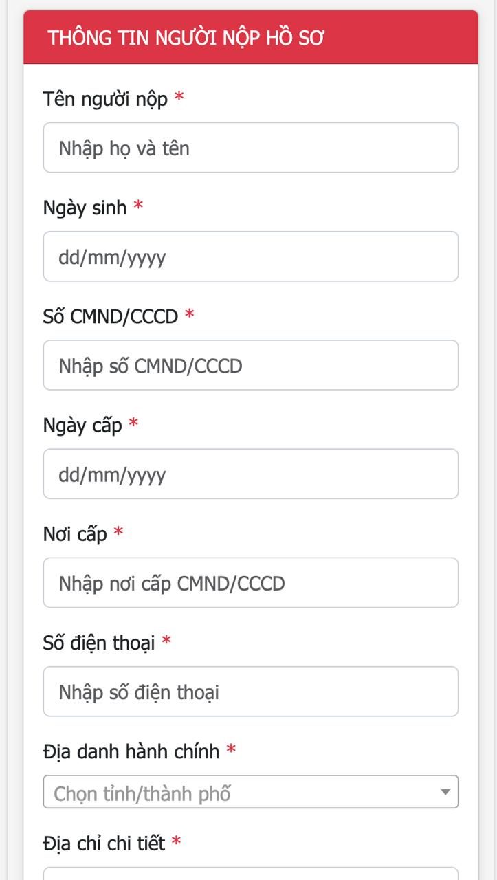 DỊCH VỤ CÔNG QUỐC GIA 6