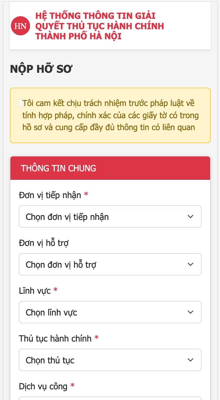 DỊCH VỤ CÔNG QUỐC GIA 5